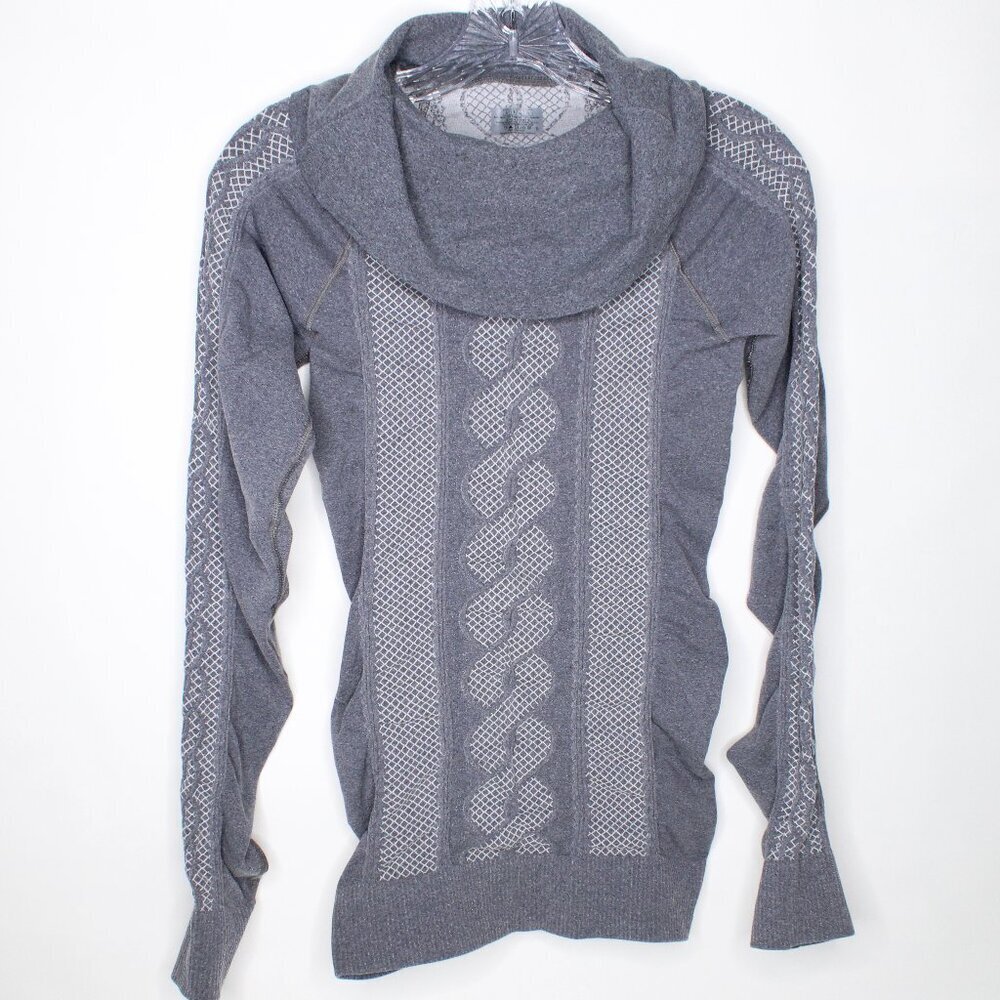 Athleta Twist Tunnel Neck Pull Over